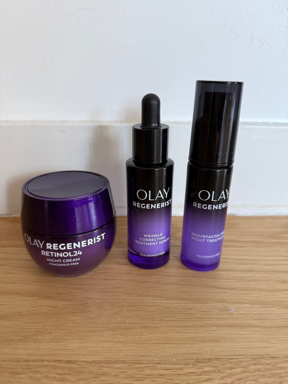 Olay Regenerist Retinol24 Night Cream & Serum bundle